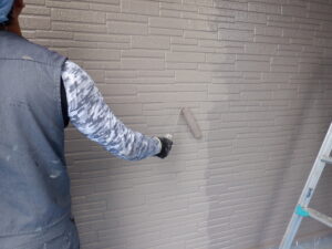 サイディング上塗り